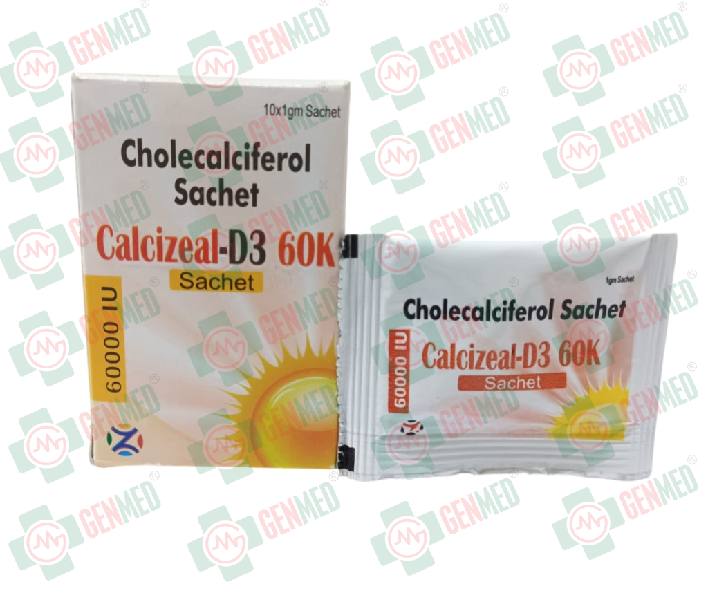 Calcizeal-D3 60K Sachet