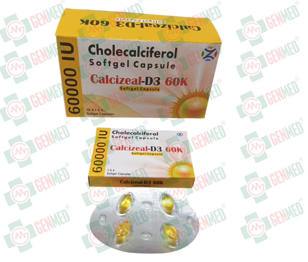 Calcizeal-D3 60K Softgel Capsule