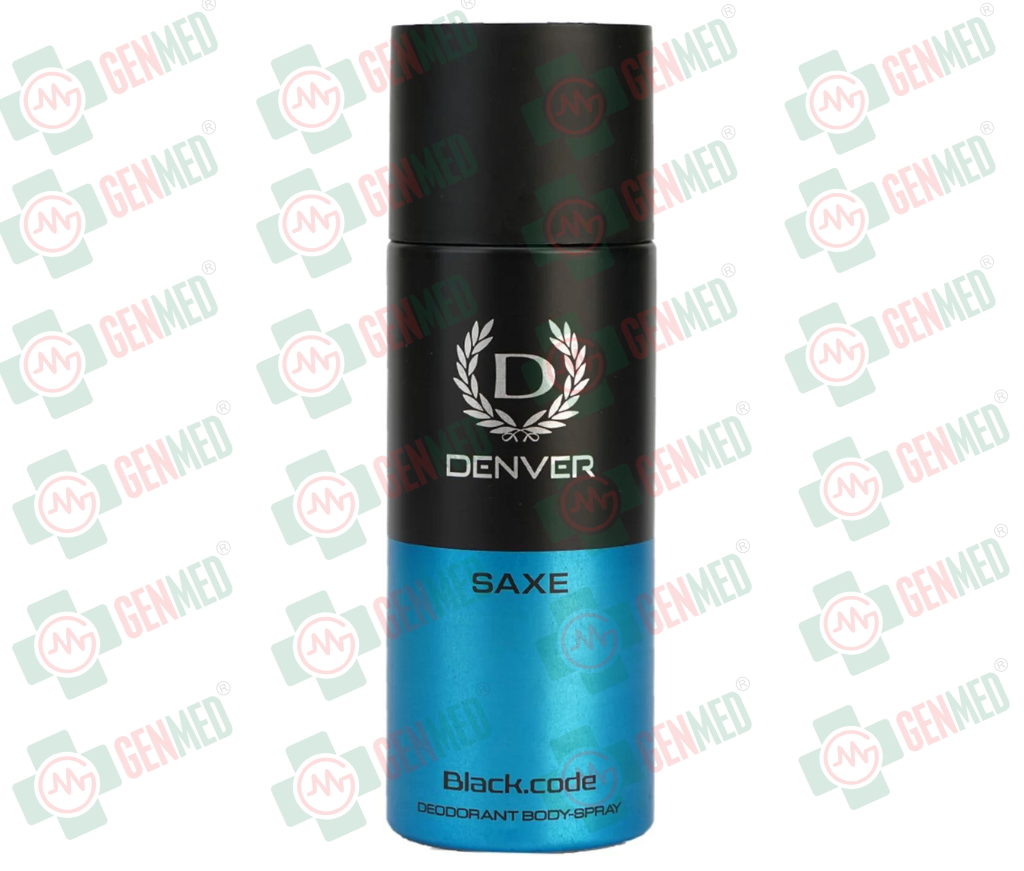 Denver Deo Saxe Black Code 150 ML